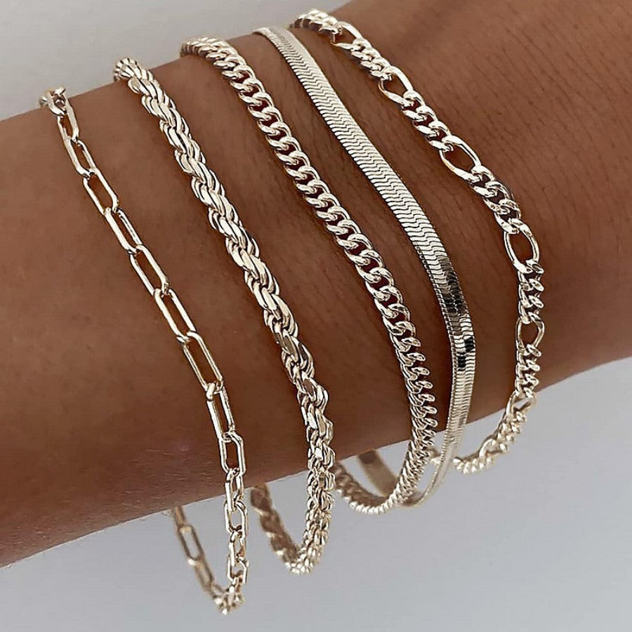 Punk Metal Twist Chain