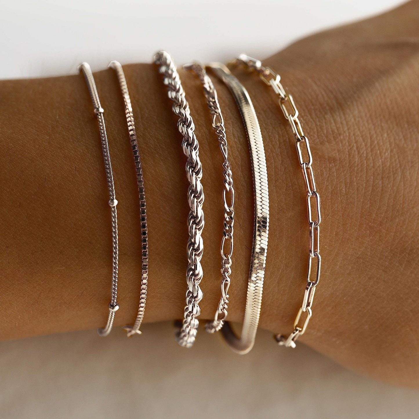 Punk Metal Twist Chain