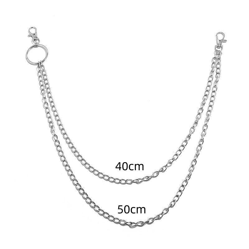Punk Metal Waist Chain for Hip Hop Fashion