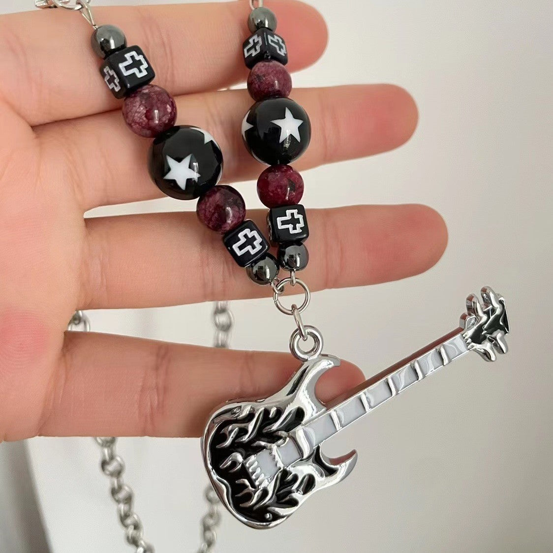 punk necklace