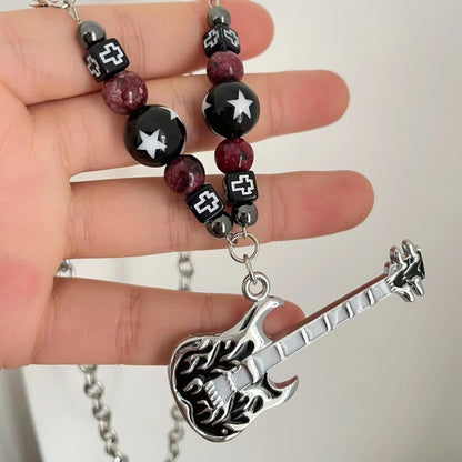 punk necklace