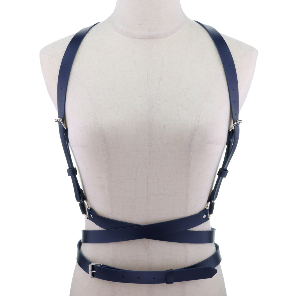 Punk PU Adjustable Corset Belt