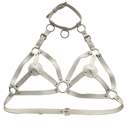 Punk PU Leather Body Chain