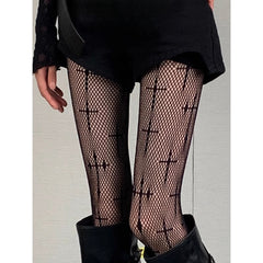 Cross Flower Black