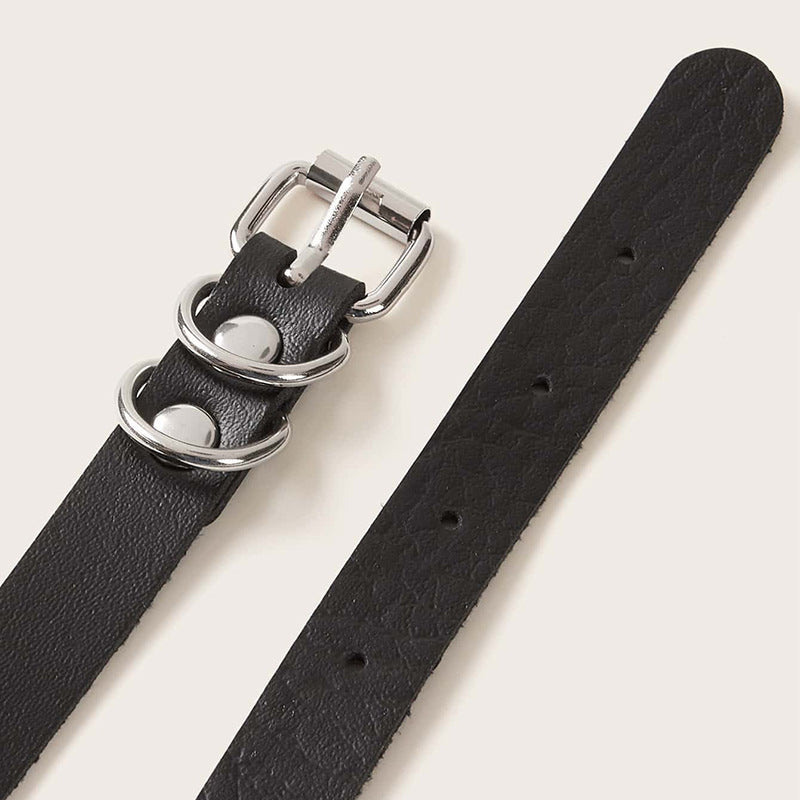 Punk Star Leather Strap