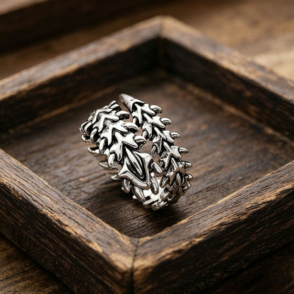 Punk Style Adjustable Skeleton Ring