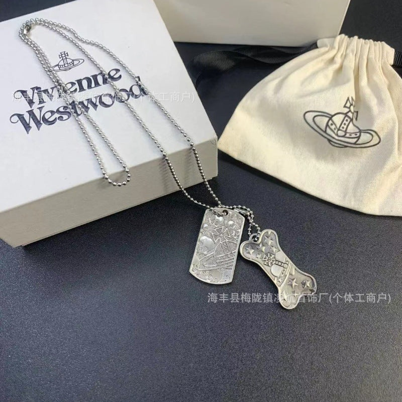 Punk-style necklace