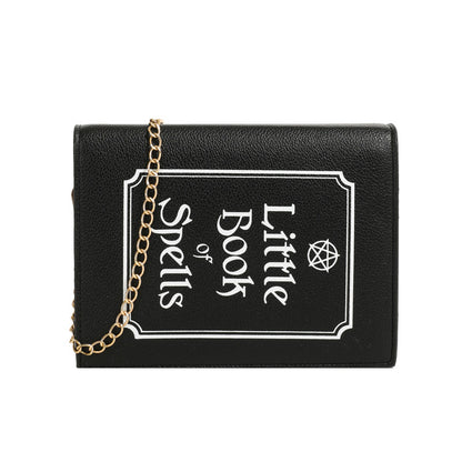 Punk Style Skull Chain Crossbody Bag