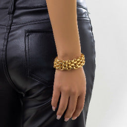 Punk thick chain collar chain