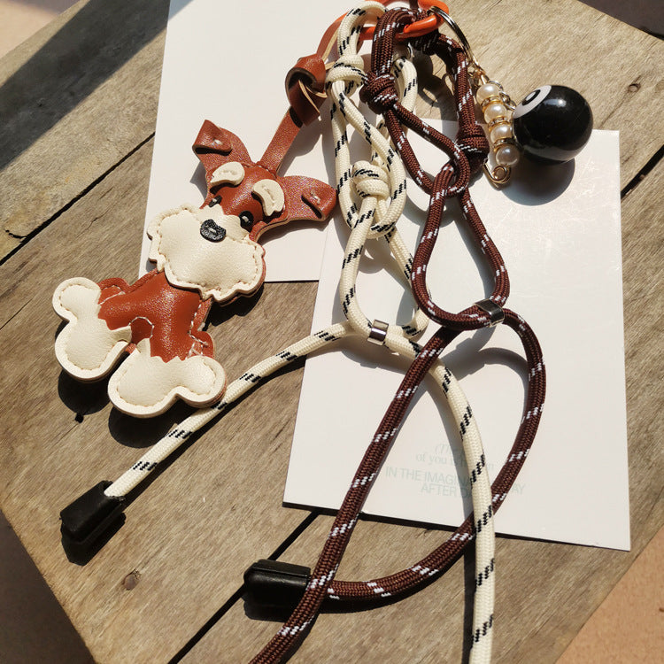 Puppy Key Pendant