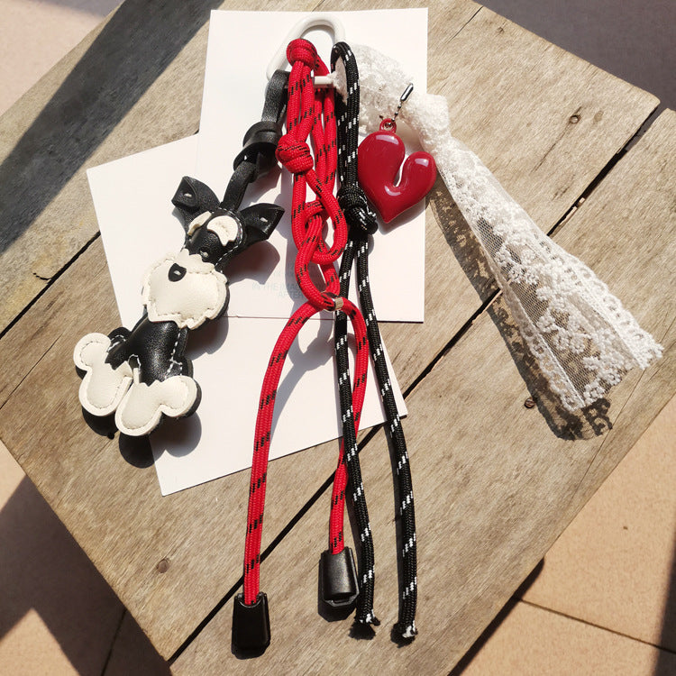 Puppy Key Pendant