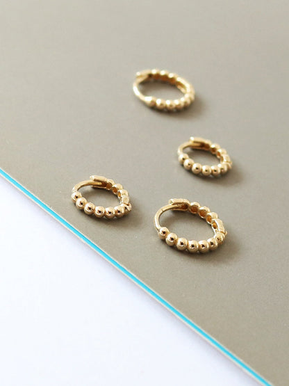 Pure 10K Gold Earrings