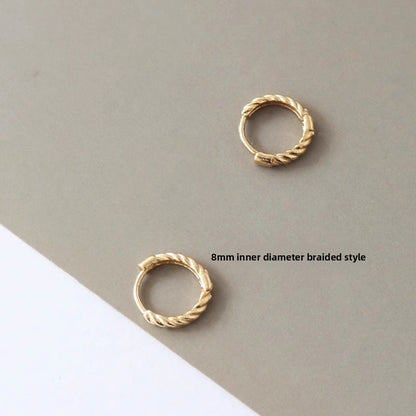 Pure 10K Gold Earrings