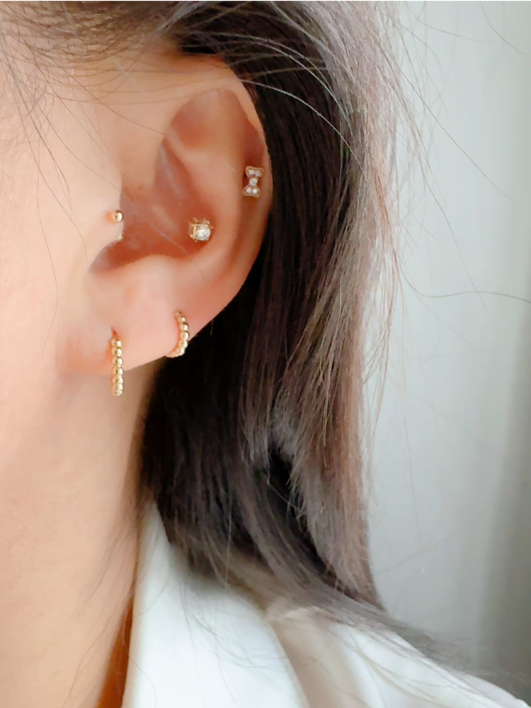 Pure 10K Gold Earrings