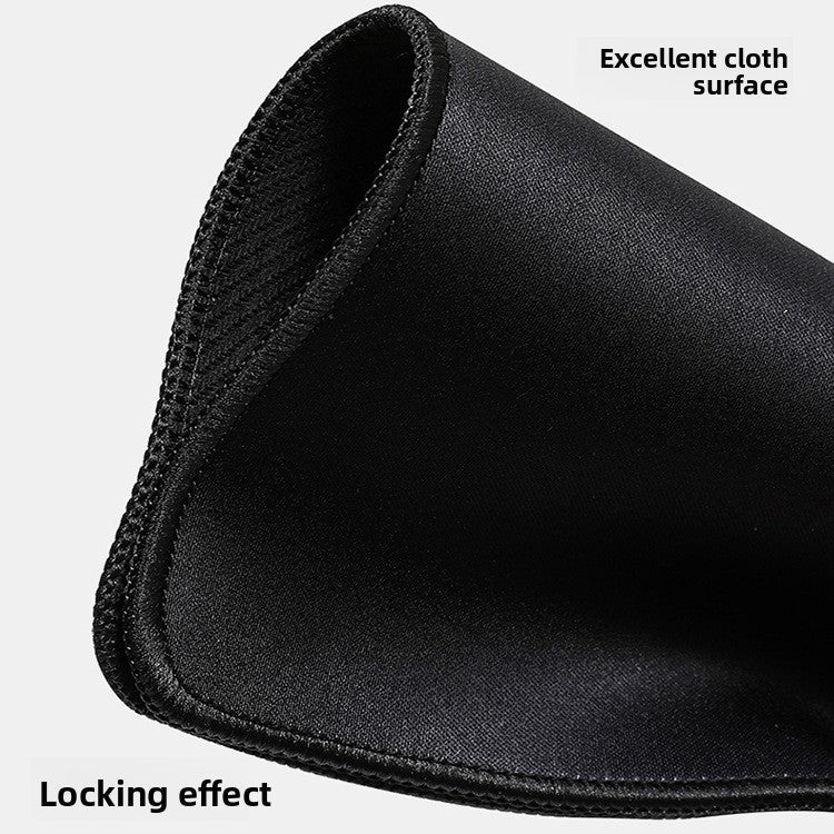 Pure Black Anti-Slip Mouse Pad