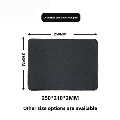 Pure Black Anti-Slip Mouse Pad