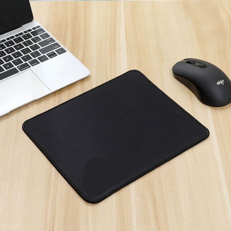 Pure Black Anti-Slip Mouse Pad