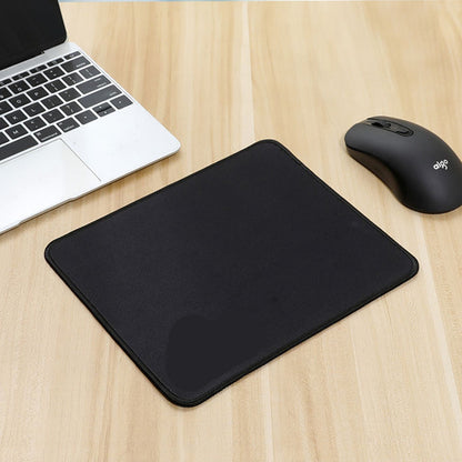 Pure Black Anti-Slip Mouse Pad