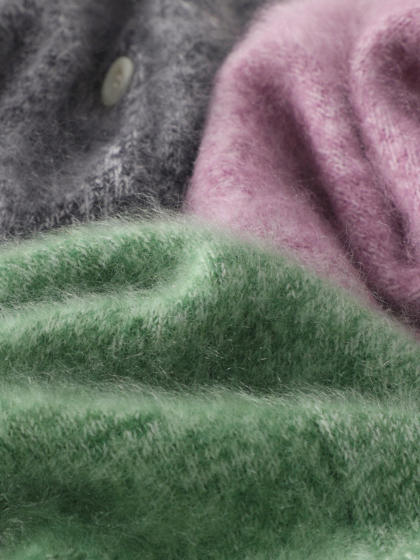 Pure Cashmere Knitted Cardigan Sweater