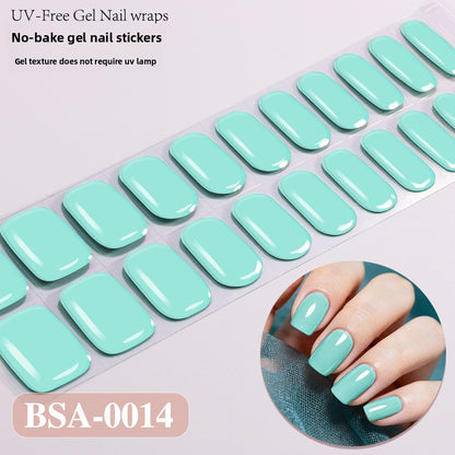 Pure Color No-Bake Gel Nail Stickers