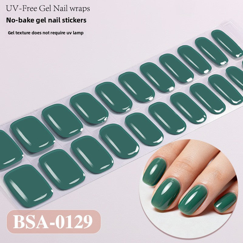 Pure Color No-Bake Gel Nail Stickers