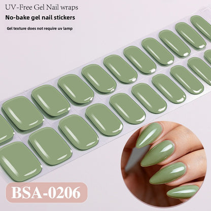 Pure Color No-Bake Gel Nail Stickers