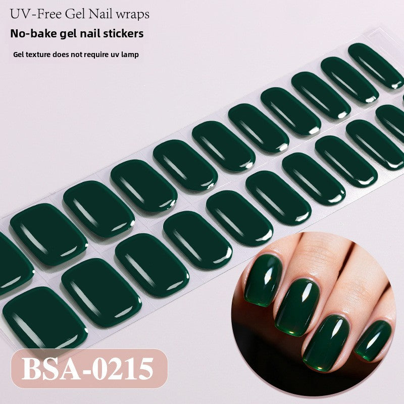 Pure Color No-Bake Gel Nail Stickers