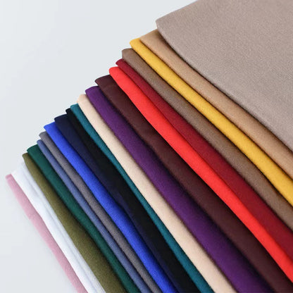Pure Color Rayon Knitted Scarf