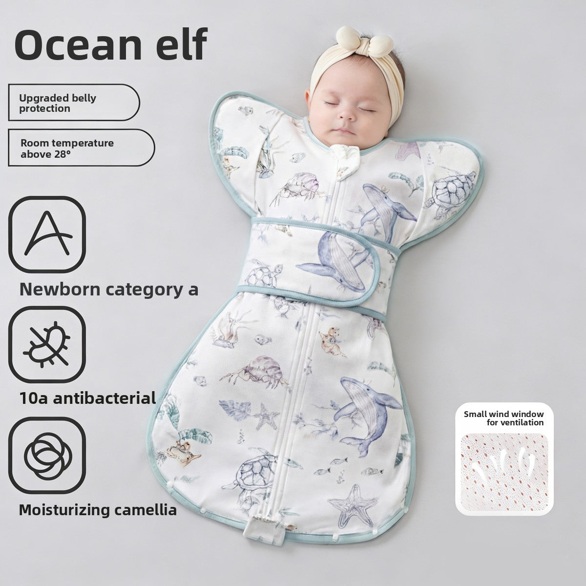 Pure Cotton Anti-Kick Blanket