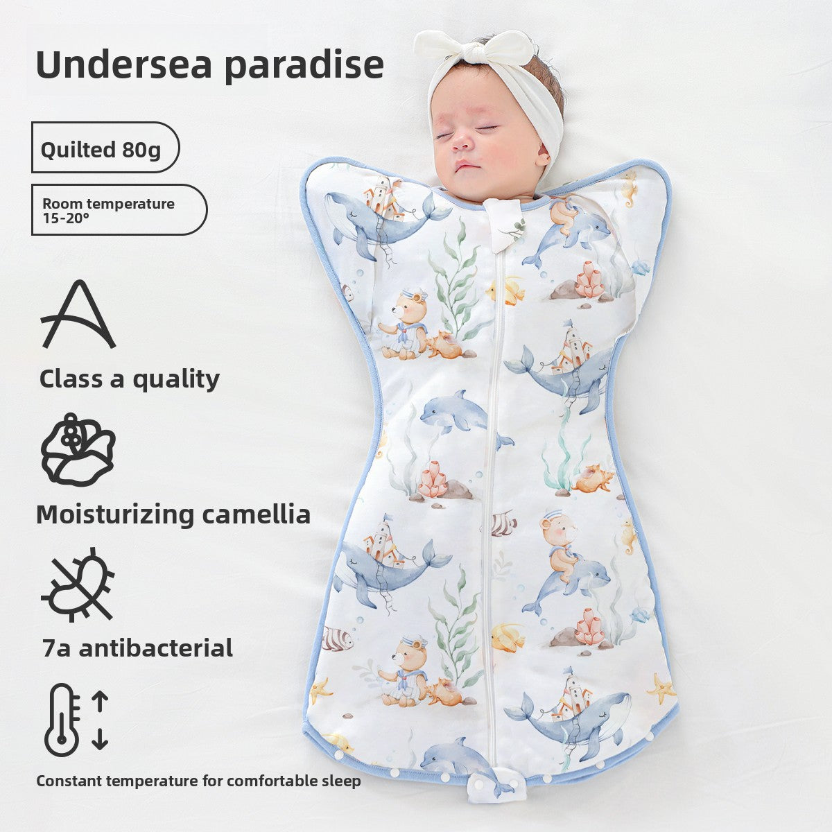 Pure Cotton Anti-Kick Blanket