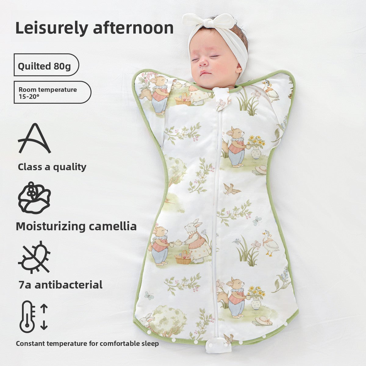Pure Cotton Anti-Kick Blanket