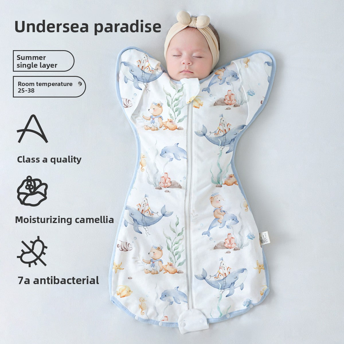 Pure Cotton Anti-Kick Blanket