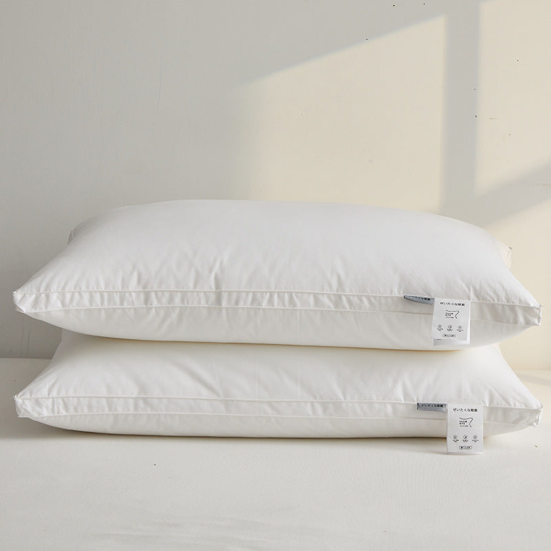 Pure Cotton Antibacterial Neck Support Pillow