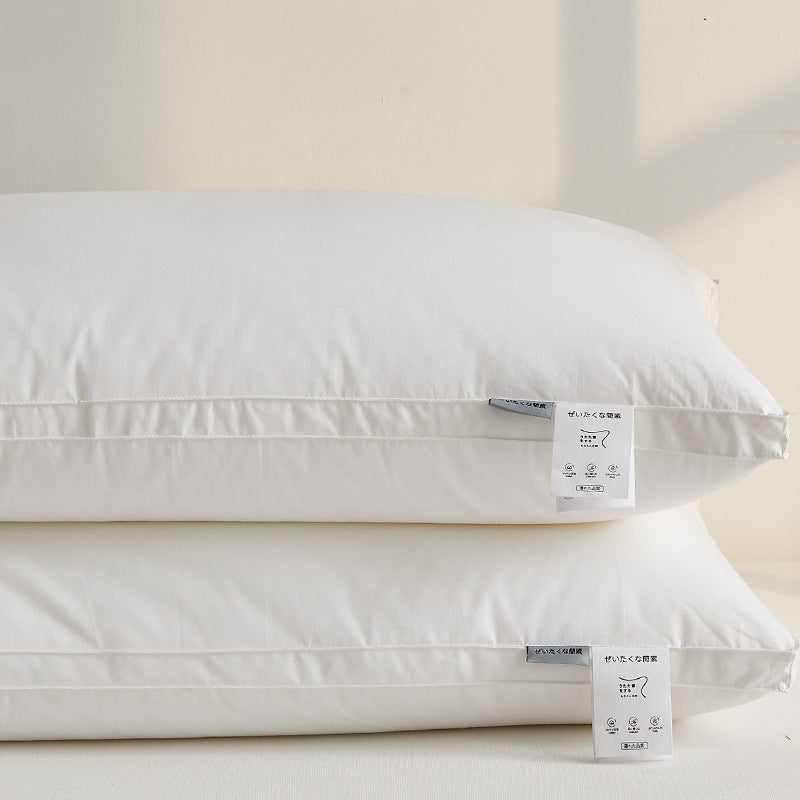 Pure Cotton Antibacterial Neck Support Pillow