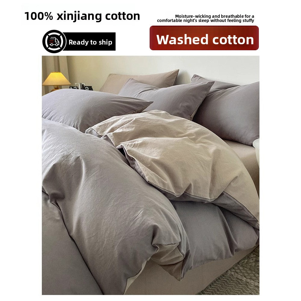 Pure Cotton Bed Four-Piece Set