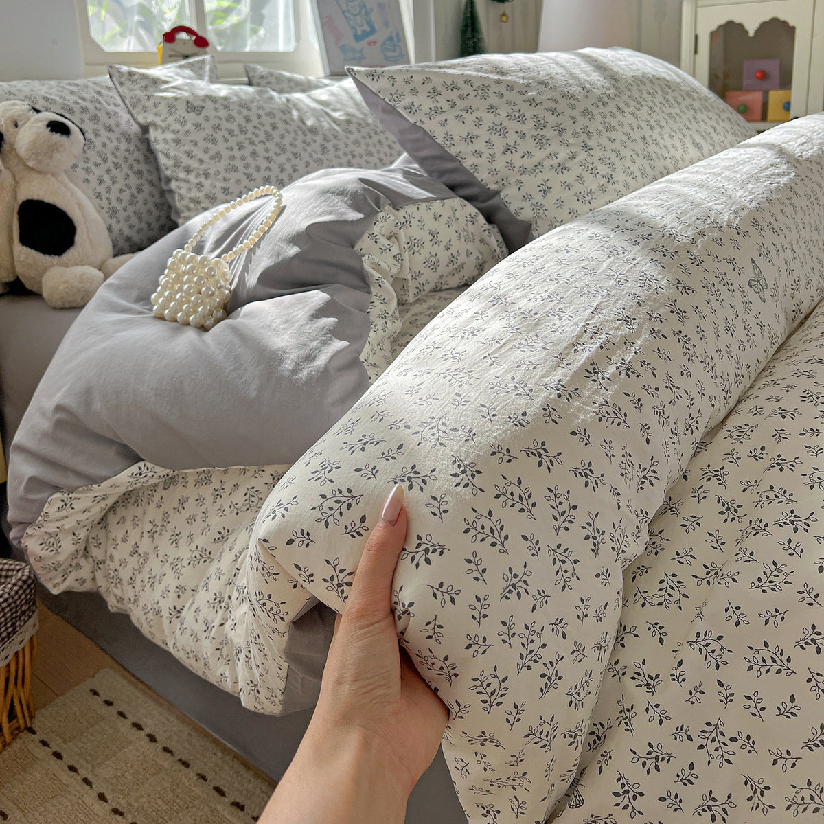 Pure Cotton Bed Sheet Set