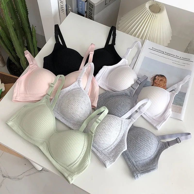 Pure cotton bras for girls without underwire