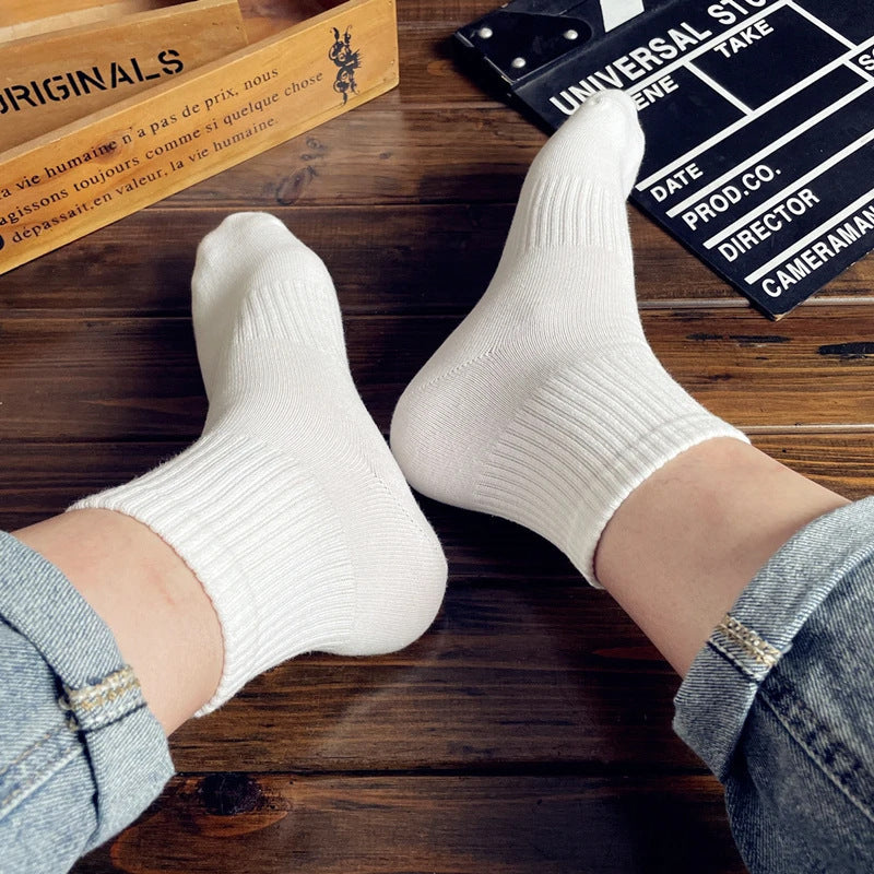 Pure Cotton Breathable Casual Socks