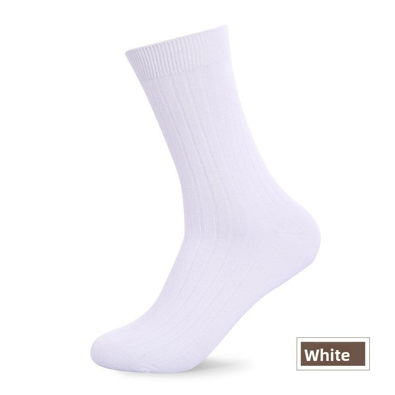 Pure Cotton Double-Needle Mens Socks