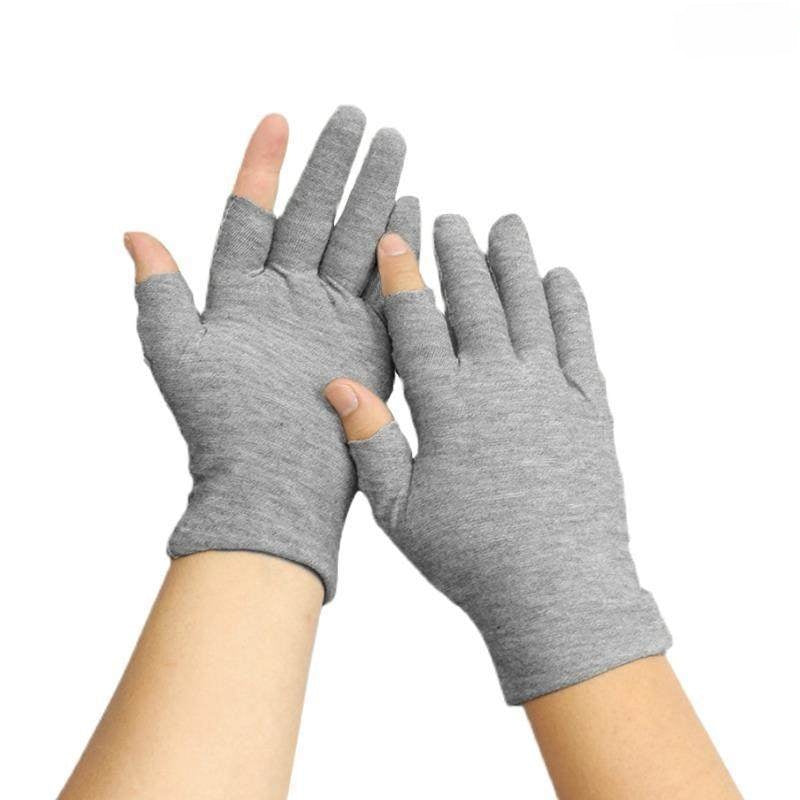 Pure Cotton Fingerless Work Gloves