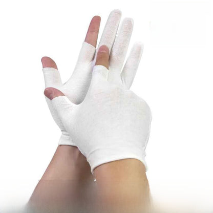 Pure Cotton Fingerless Work Gloves