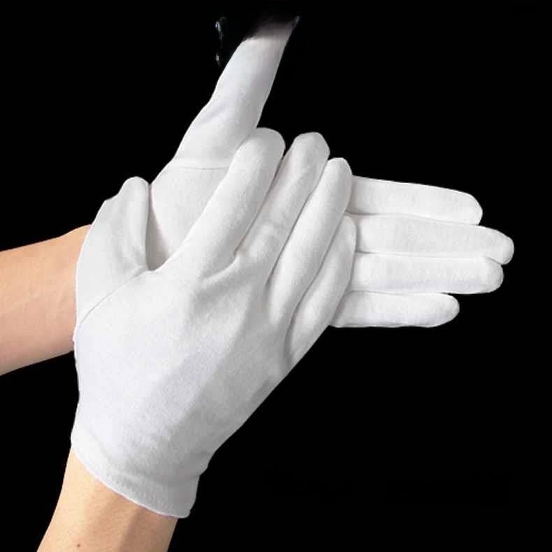 Pure Cotton Fingerless Work Gloves