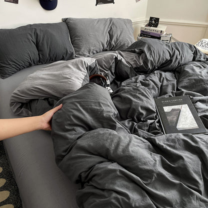 Pure Cotton Four-Piece Bedding Set