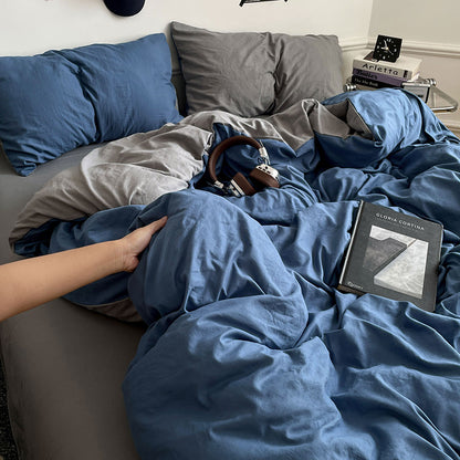 Pure Cotton Four-Piece Bedding Set