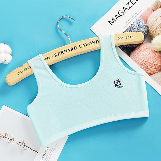 Pure Cotton Girls Vest