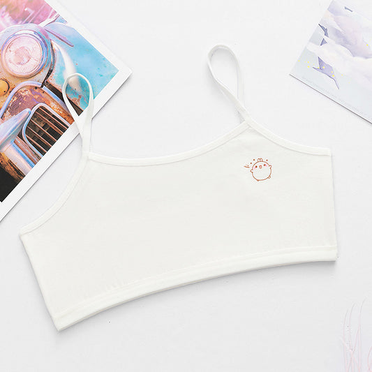 Pure Cotton Girls Vest