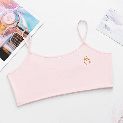 Pure Cotton Girls Vest