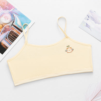 Pure Cotton Girls Vest