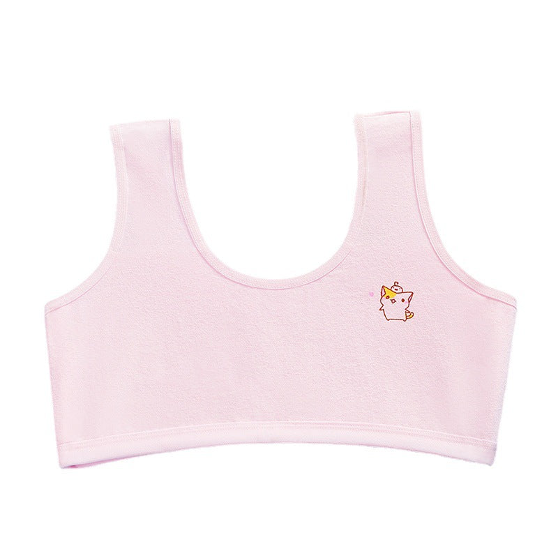Pure Cotton Girls Vest