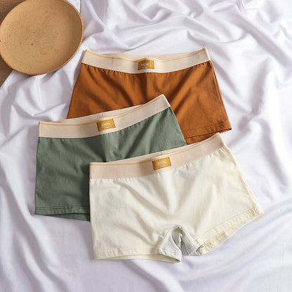Pure Cotton Graphene Antibacterial Boxer Briefs for Women